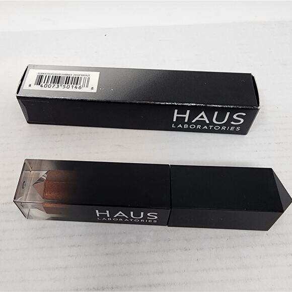 Haus Labs by Lady Gaga Glam Attack Liquid Eyeshadow Long Wear Froze Bronze - Picture 4 of 8